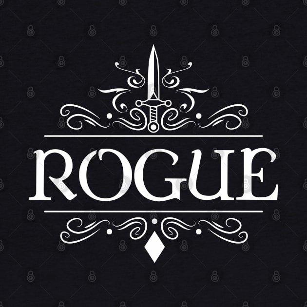 Rogue Character Class TRPG Tabletop RPG Gaming Addict by dungeonarmory